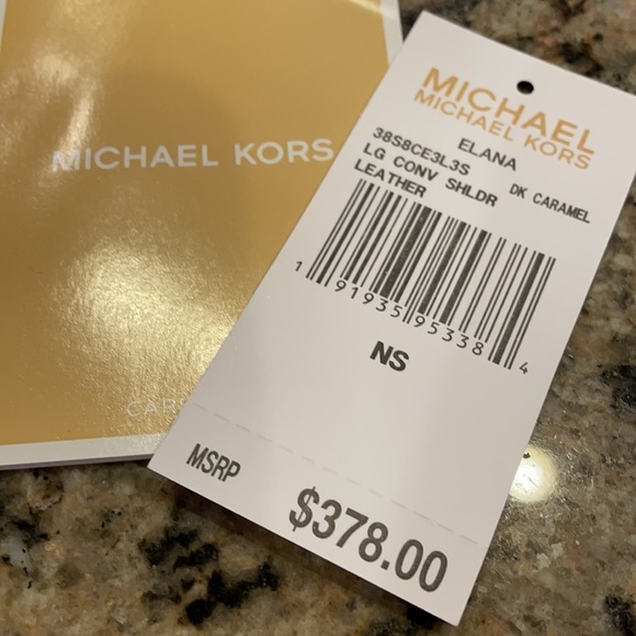 Michael Kors suede leather Elana shoulder bag - Picture 11 of 11